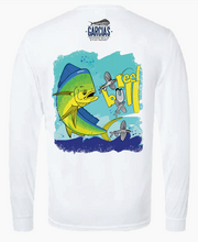 Load image into Gallery viewer, REEL BULL - Garcia&#39;s Seafood 2025 Fishing Shirt
