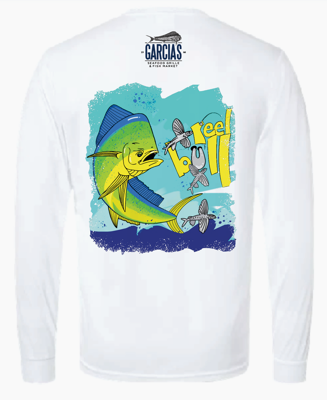 REEL BULL - Garcia's Seafood 2025 Fishing Shirt